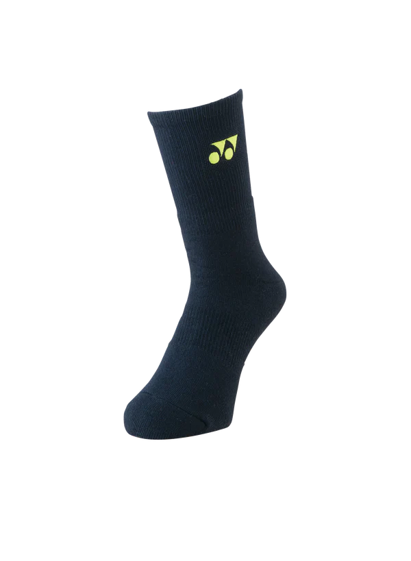 Yonex Sport Crew Socks 19120 (Navy / Citrus Green)