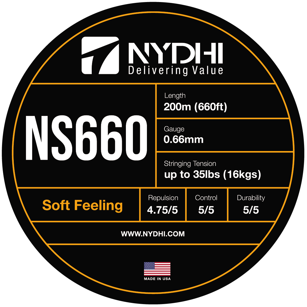 Nydhi NS660 (Control) Badminton String Reel (200m)