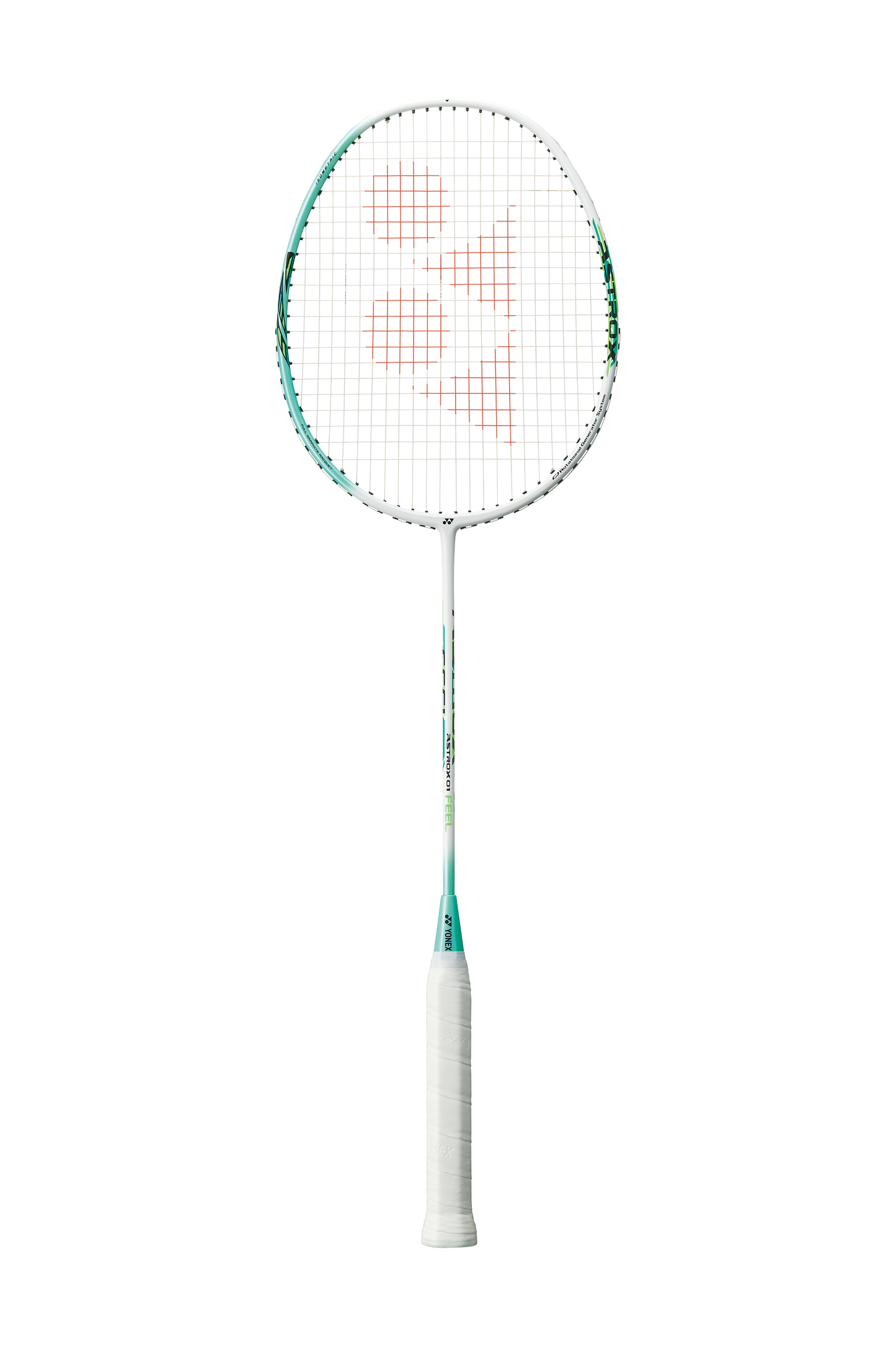 Yonex Astrox 01 Feel Badminton Racket (White/Mint)