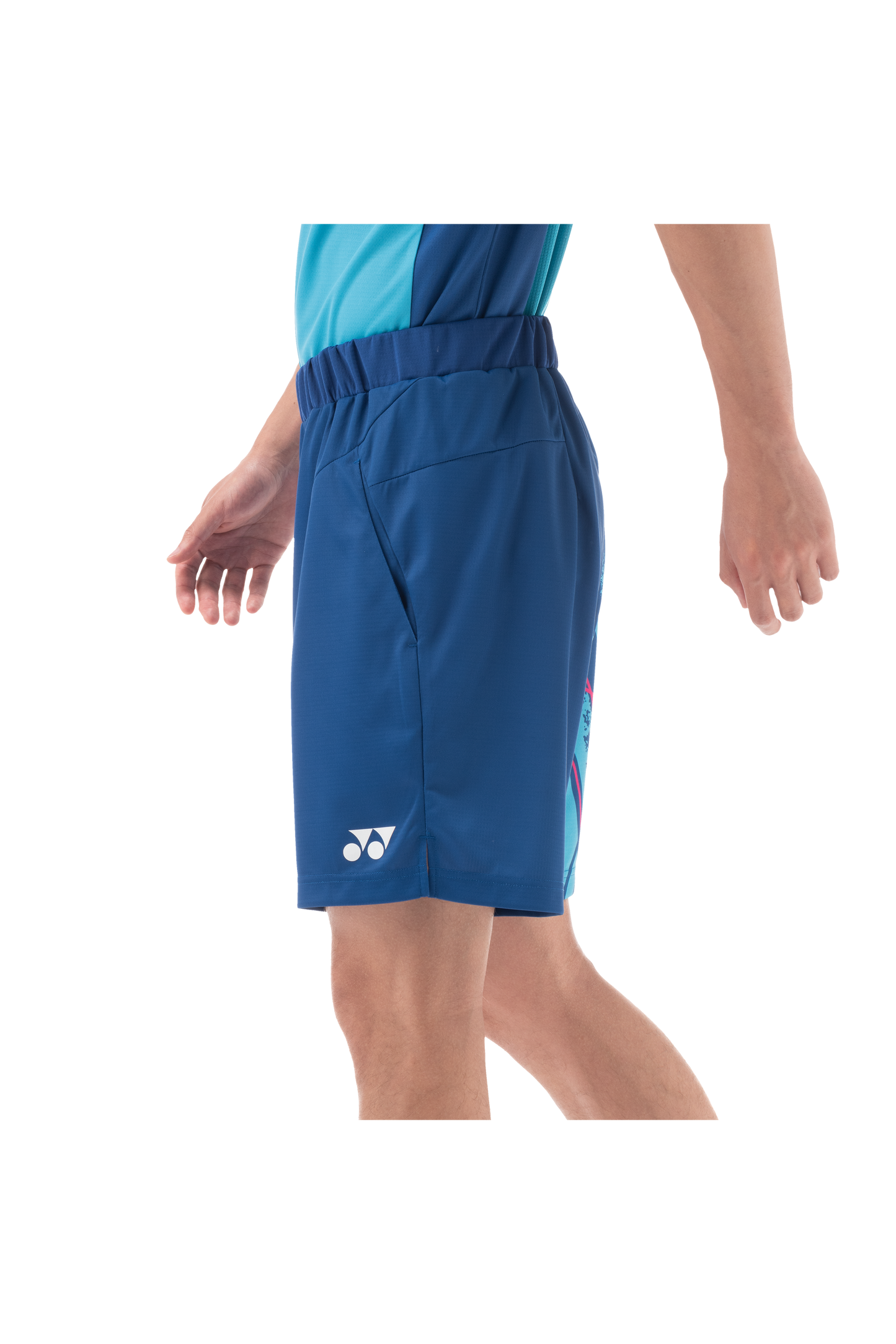 Yonex 15117 Tournament Style Men's Shorts (Blue)