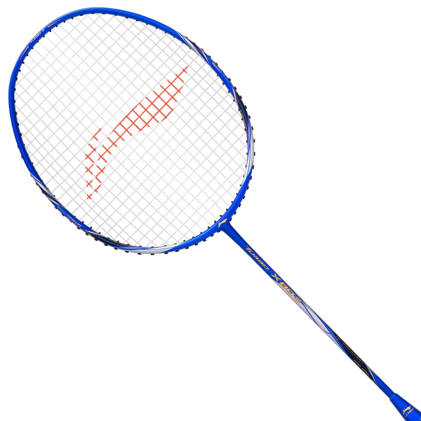 Li-Ning Turbo X 80 III Badminton Racket (Blue/Silver)