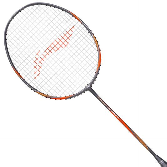 Li-Ning Turbo X 90 III Badminton Racket (Dark Grey/Copper)