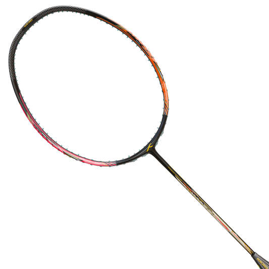 Hundred Flareon 700 Badminton Racket (Black/Orange/Pink)