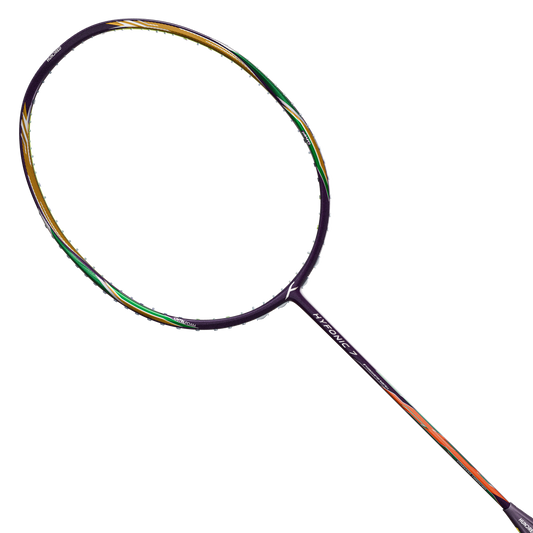 Hundred Hyfonic 7 Badminton Racket (Dark Purple/Green)
