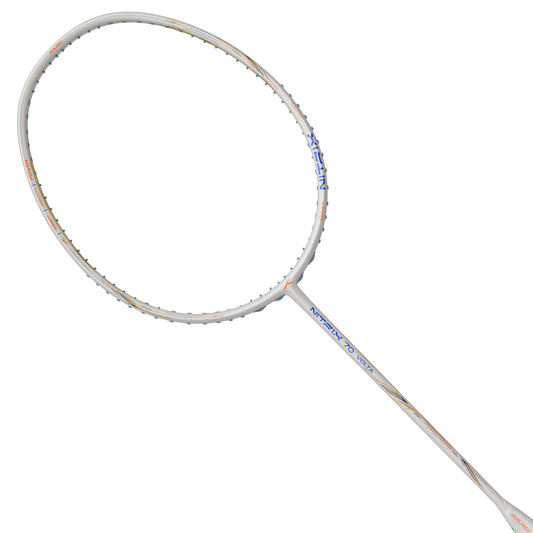 Hundred Nitrix Volta 70 Badminton Racket (White/Copper)