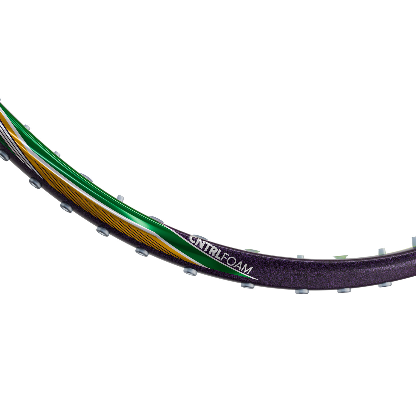 Hundred Hyfonic 7 Badminton Racket (Dark Purple/Green)