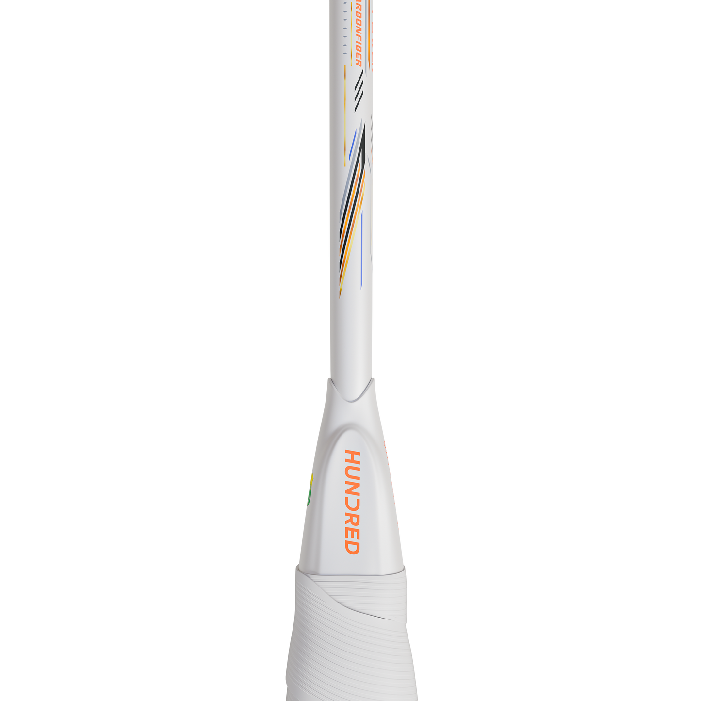 Hundred Nitrix Volta 70 Badminton Racket (White/Copper)