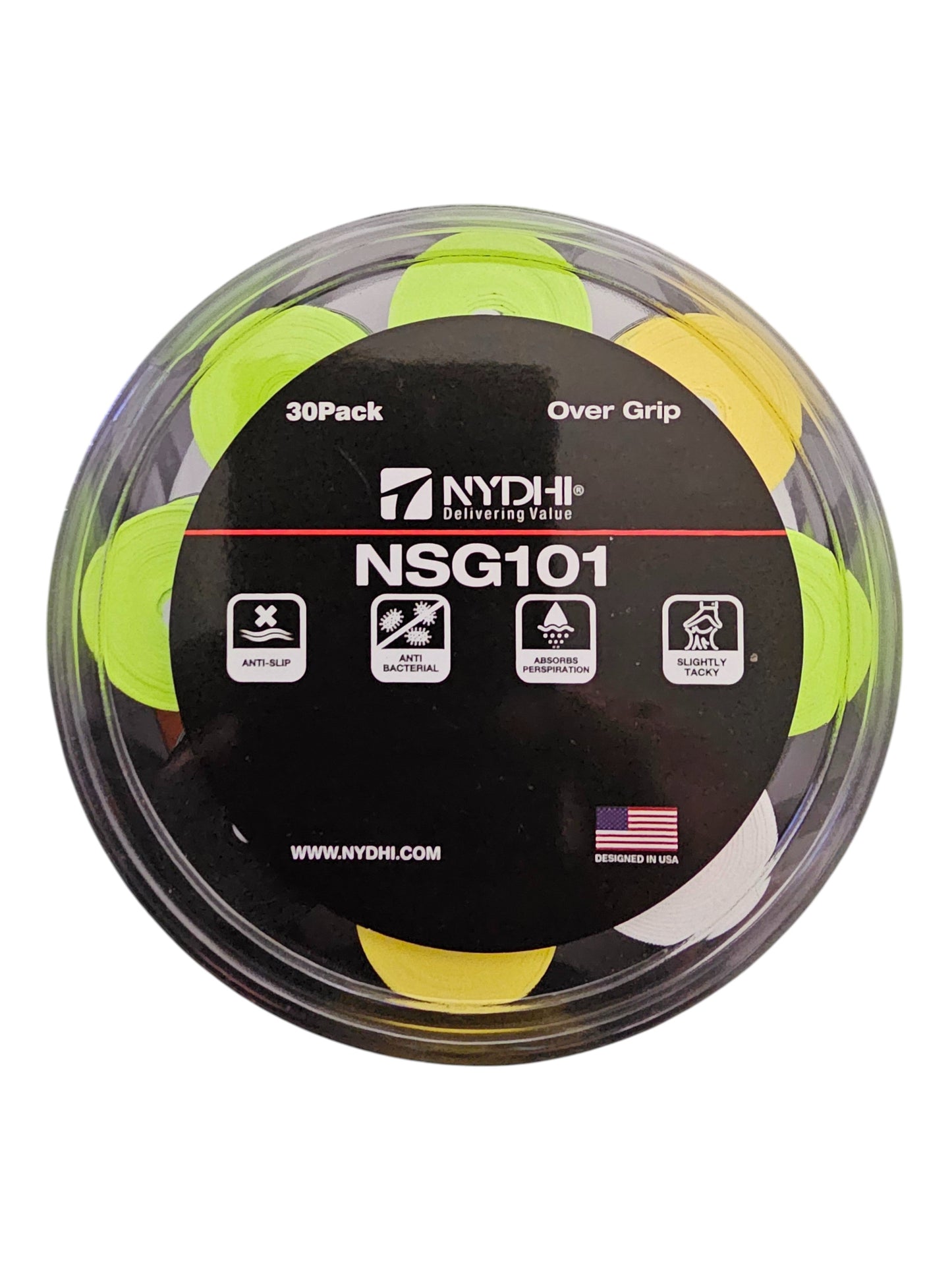 NYDHI NSG101 Super Grap 30 pack Badminton Grip