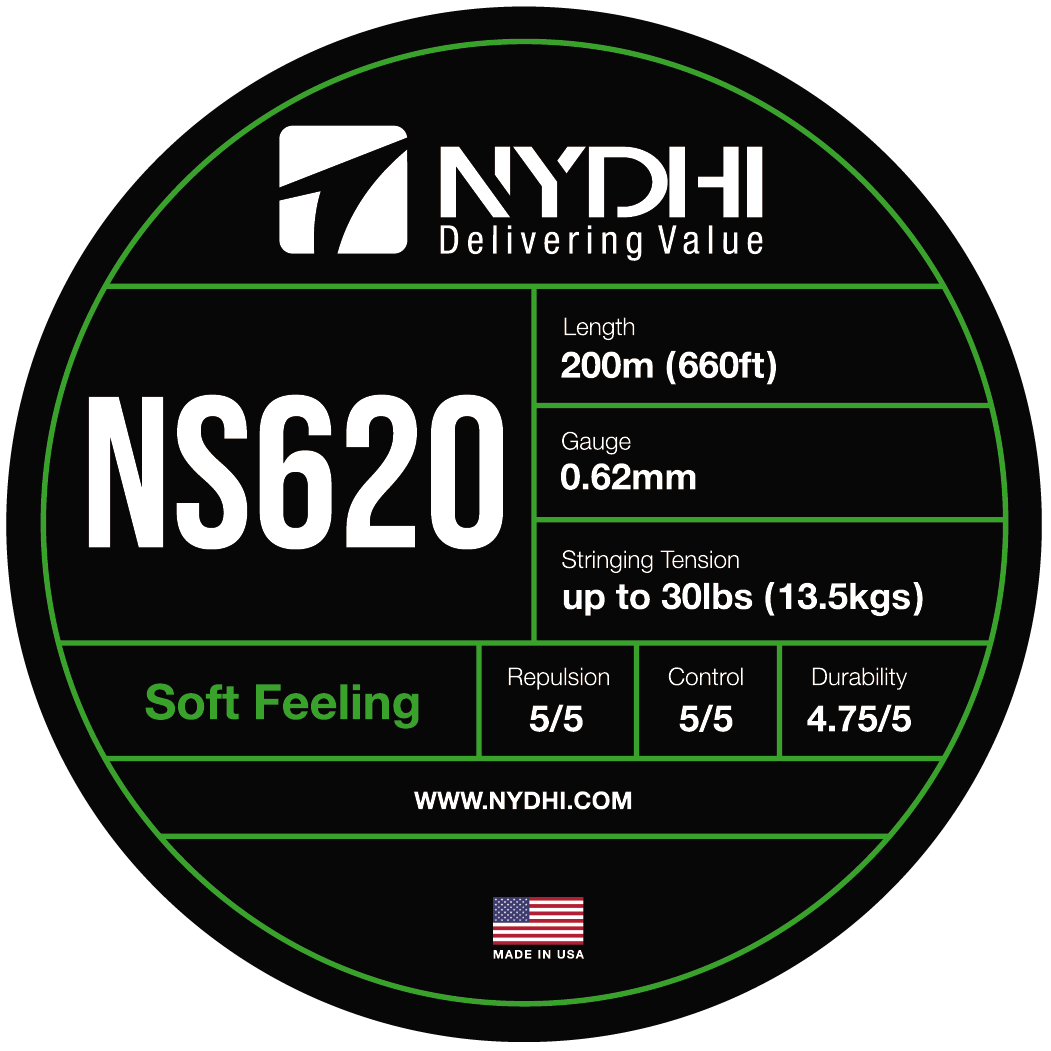 Nydhi NS620 (Repulsion) Badminton String Reel (200m)