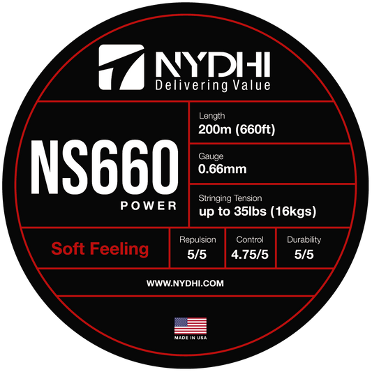 Nydhi NS660 Power (Repulsion) Badminton String Reel (200m)