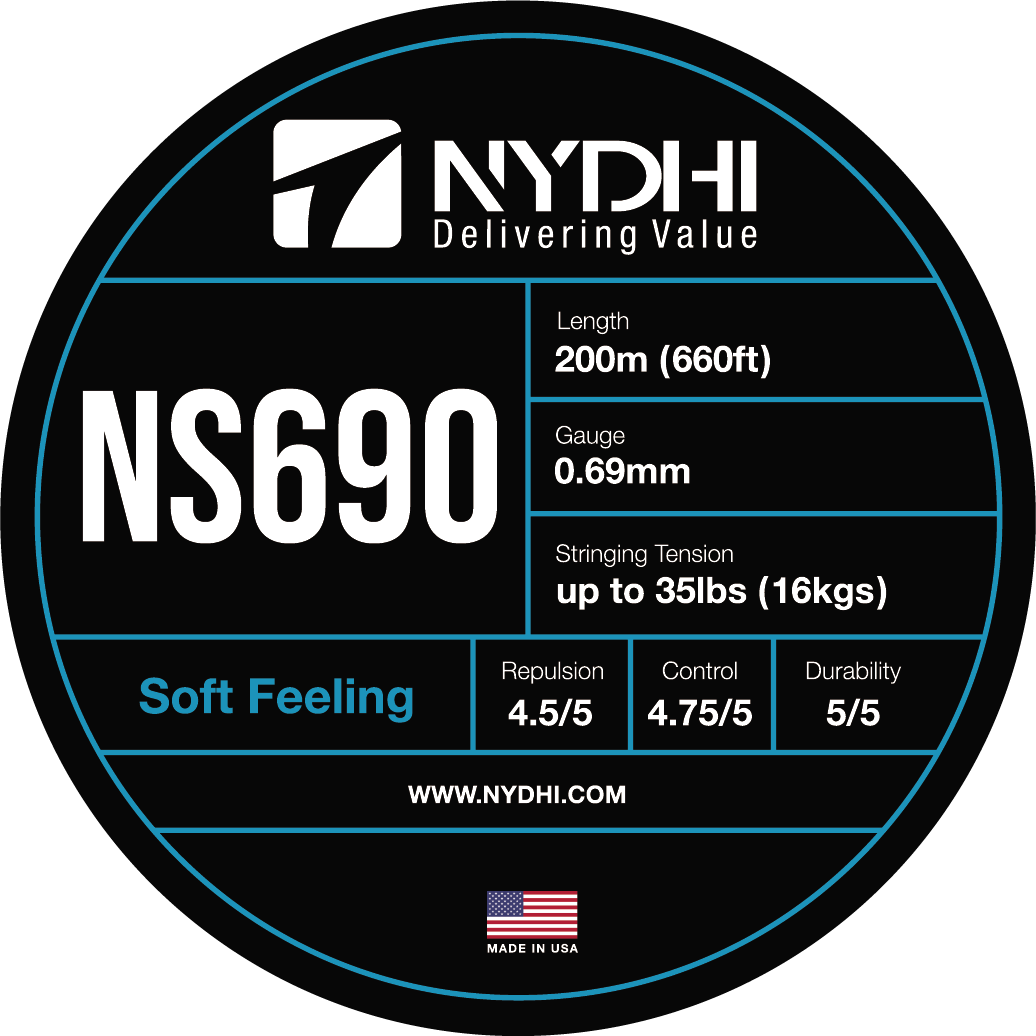 Nydhi NS690 (Durability) Badminton String Reel (200m)