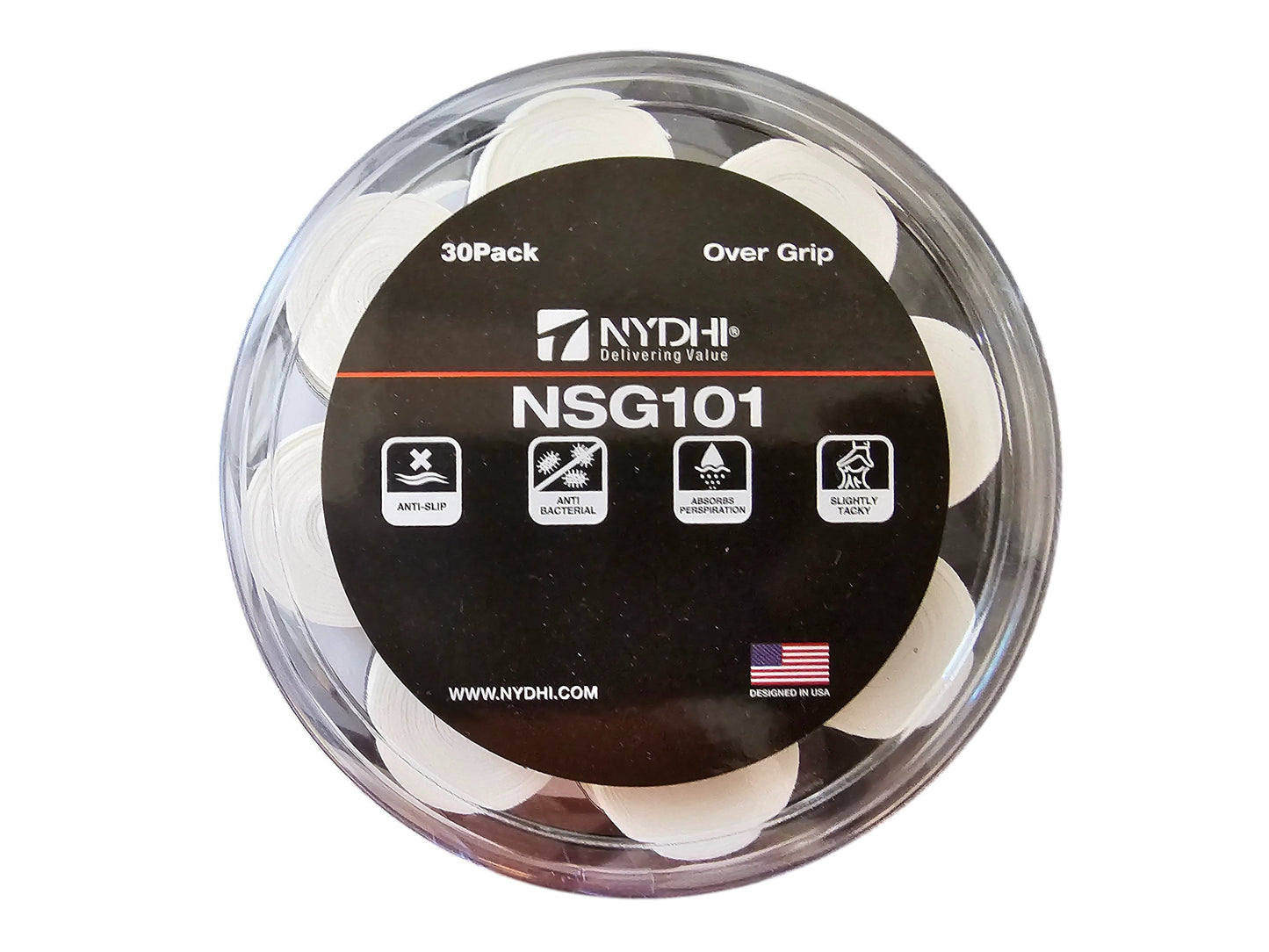 NYDHI NSG101 Super Grap 30 pack Badminton Grip