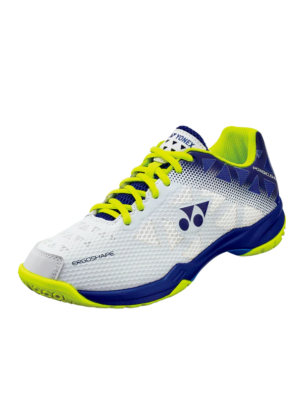 Yonex Power Cushion 50 Unisex Badminton Shoes (White/Blue)