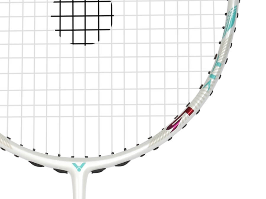 Victor Thruster K R (TK-R) Badminton Racket (White)