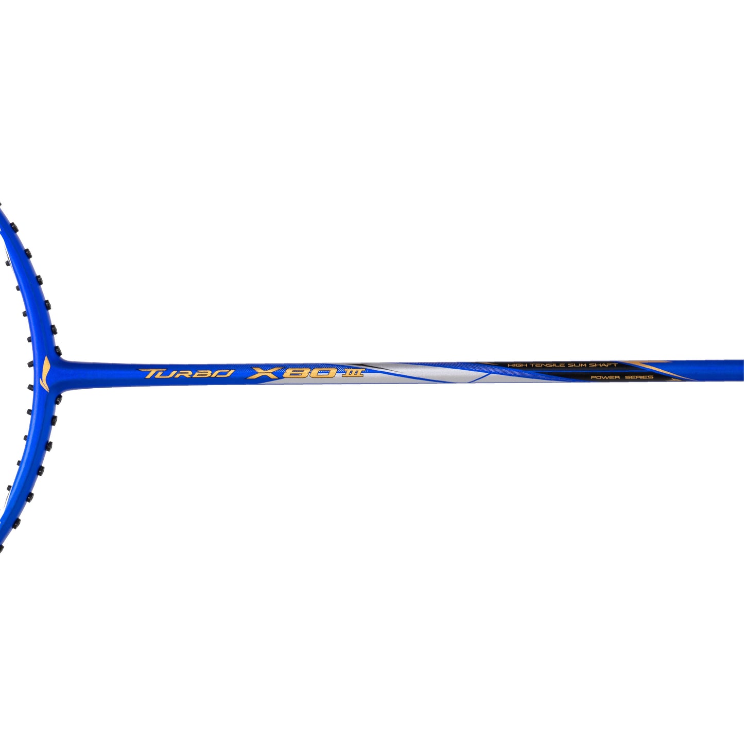 Li-Ning Turbo X 80 III Badminton Racket (Blue/Silver)