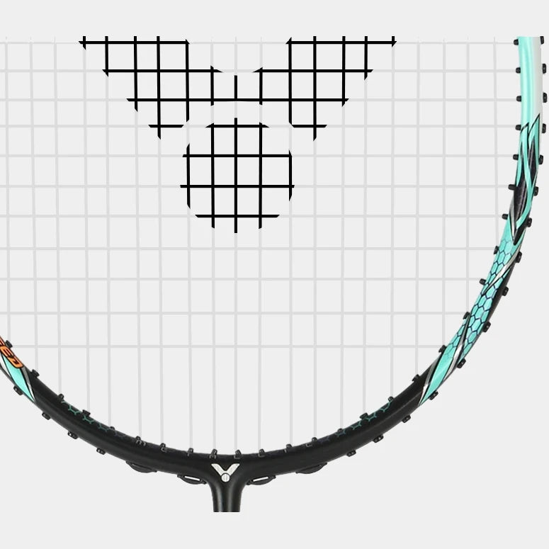 Victor AuraSpeed 90K Metallic Badminton Racket (Pale Turquoise)