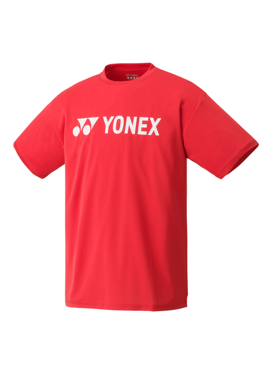 Yonex YM0024 Club/Team Men's Crew Neck T-shirt (Red)