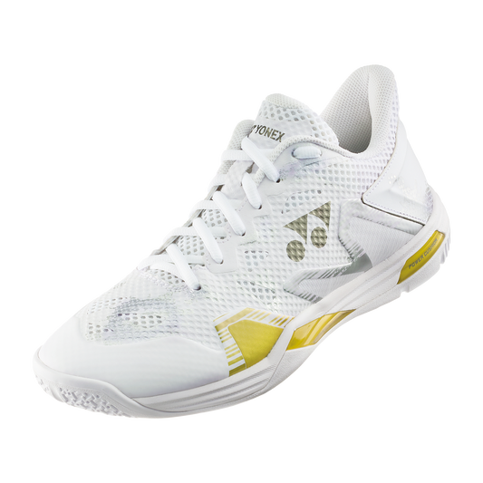 Yonex Power Cushion Eclipsion Z3 Men's Badminton Shoes (White/Gold)