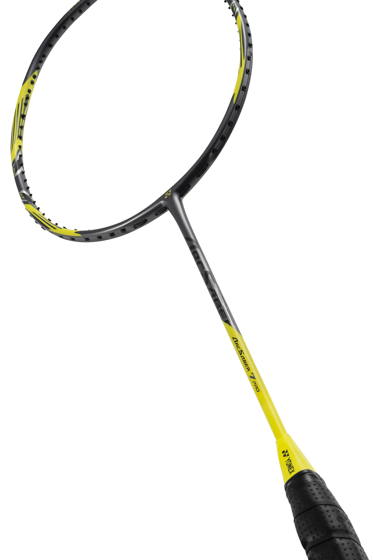 Yonex ArcSaber 7 Pro Badminton Racket (Gray/Yellow)