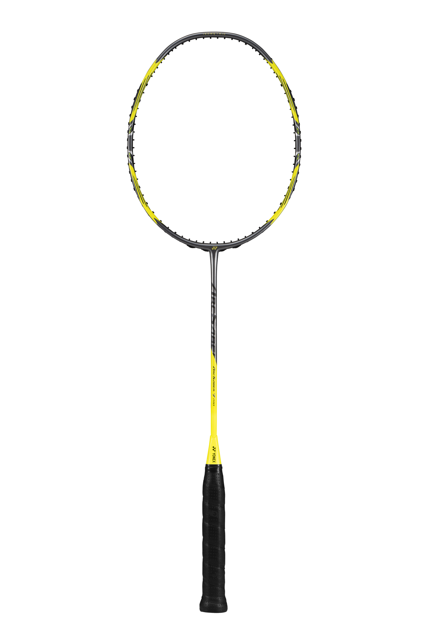 Yonex ArcSaber 7 Pro Badminton Racket (Gray/Yellow)