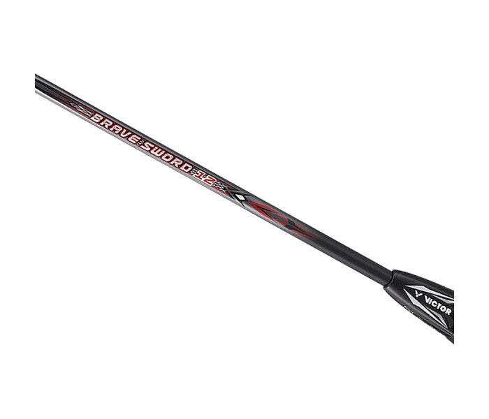 Victor Brave Sword 12N Badminton Racket (Black/Red)