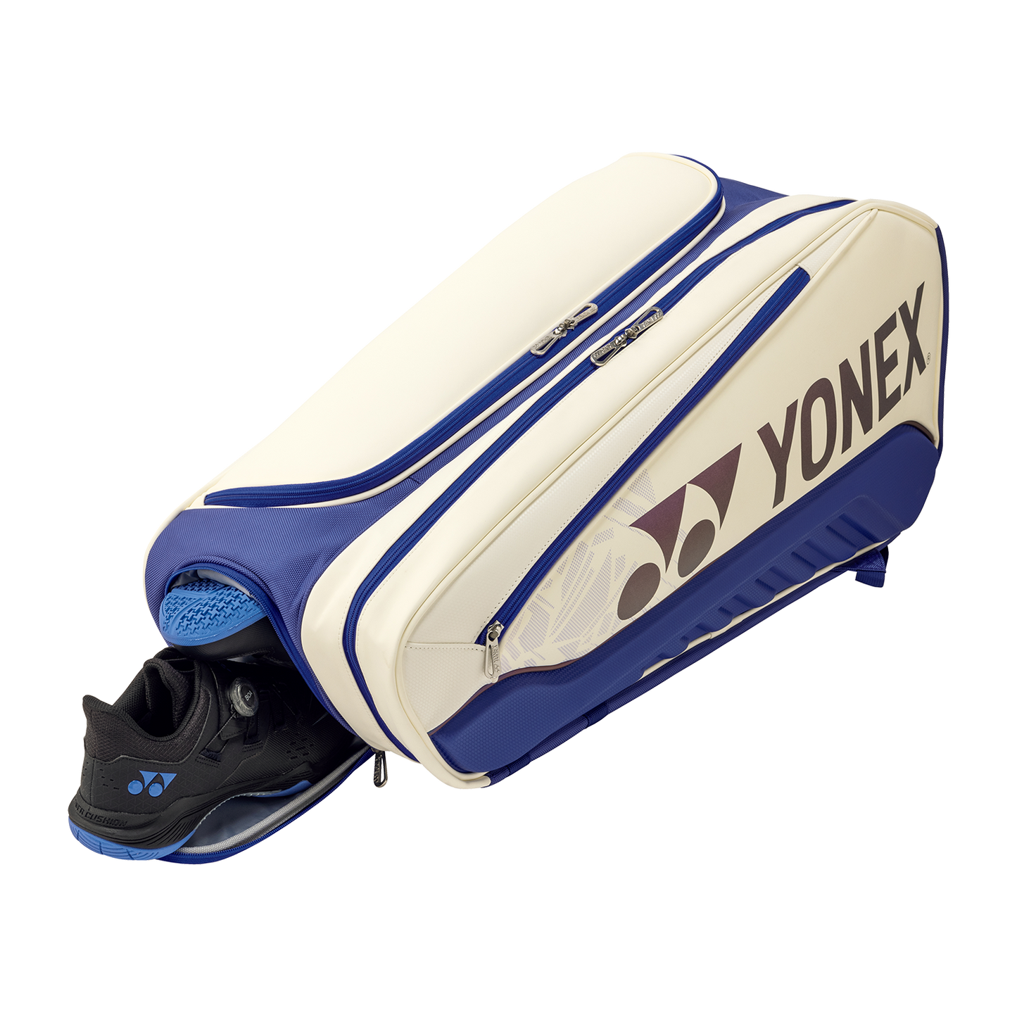 Yonex Expert Racket Bag 6 Pcs BAG02526 (White/Deep Blue)