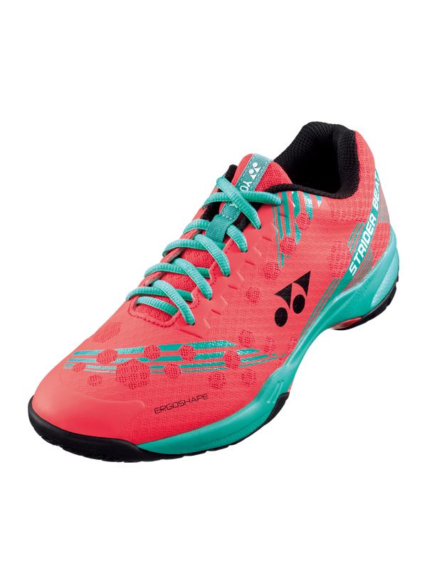 Yonex Power Cushion Strider Beat Badminton Shoes (Bright Red)
