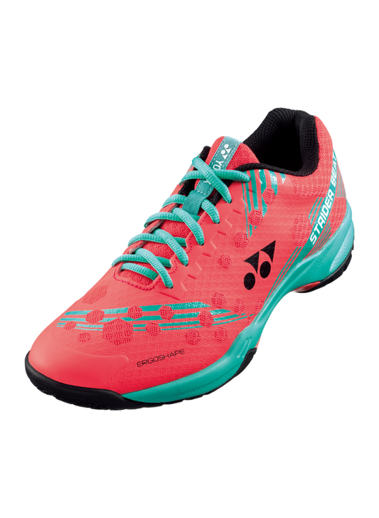 Yonex Power Cushion Strider Beat Badminton Shoes (Bright Red)