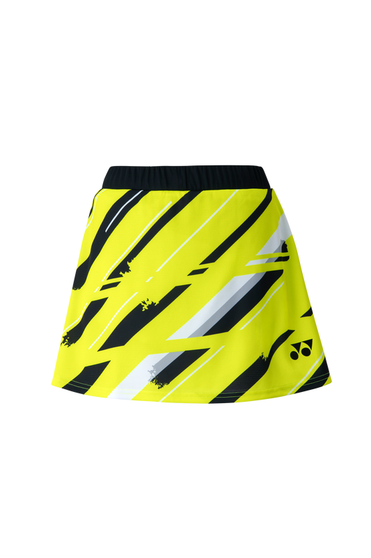Yonex 26090 Women's Skort with Inner Shorts (Lime Yellow)