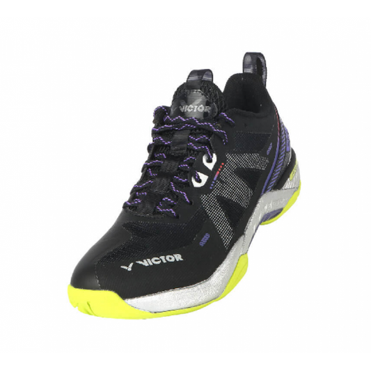 Victor S82III Professional Badminton Shoes (Black)