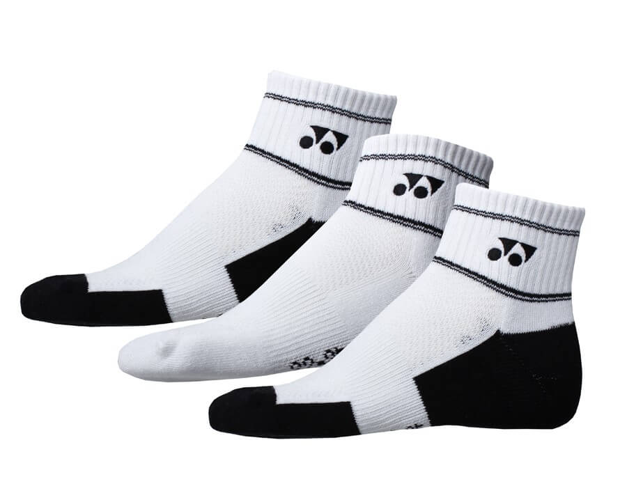 Yonex 8423 Assorted Crew Socks (Pack of 3)