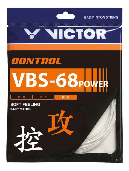 Victor VBS 68 Power Badminton String Set (10m)