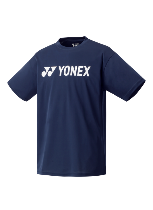 Yonex YM0024 Club/Team Men's Crew Neck T-shirt (Navy Blue)