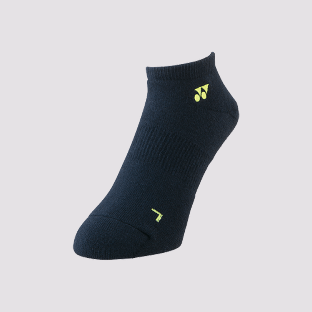 Yonex Sports Low-Cut Socks 19121 (Navy/Citrus Green)