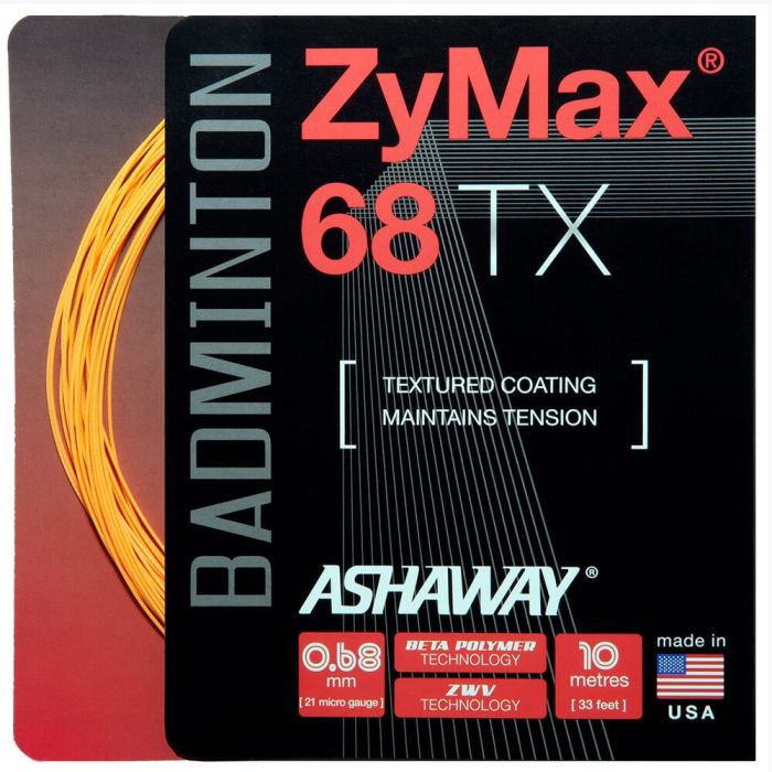Ashaway Zymax 68 TX Badminton String Set (10m)