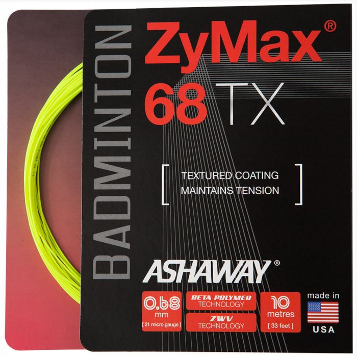 Ashaway Zymax 68 TX Badminton String Set (10m)
